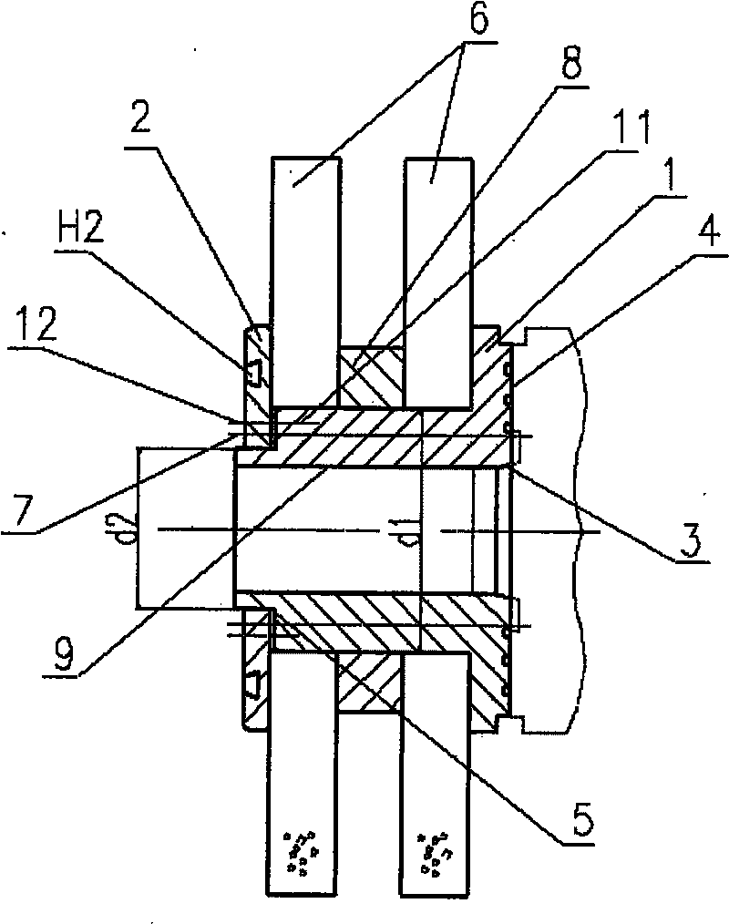 Grinding wheel chuck