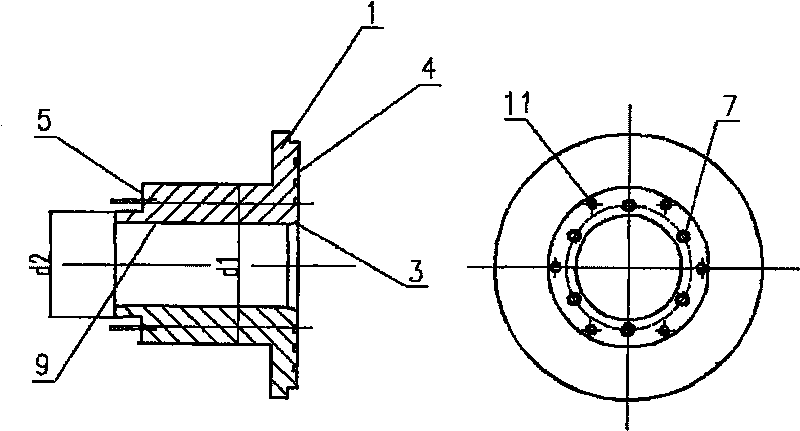 Grinding wheel chuck