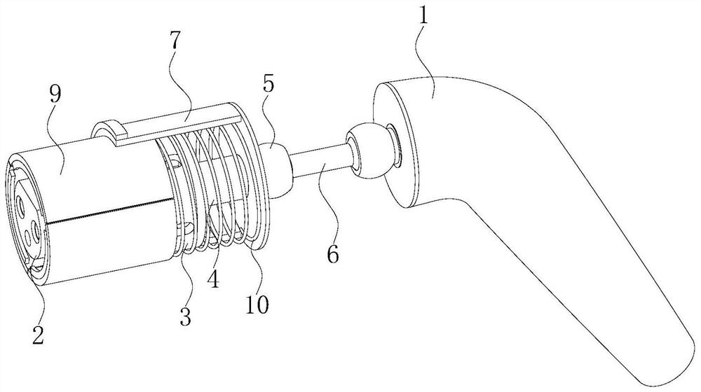 Charging gun for new energy vehicle