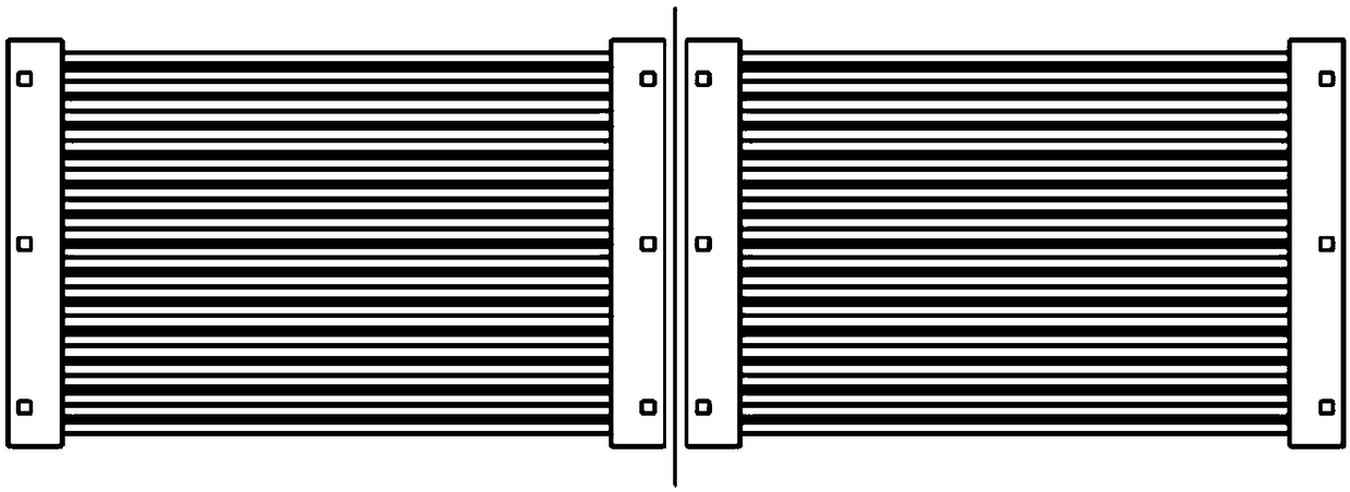 A battery string connected by n-type IBC solar cell pieces and its preparation method, component and system