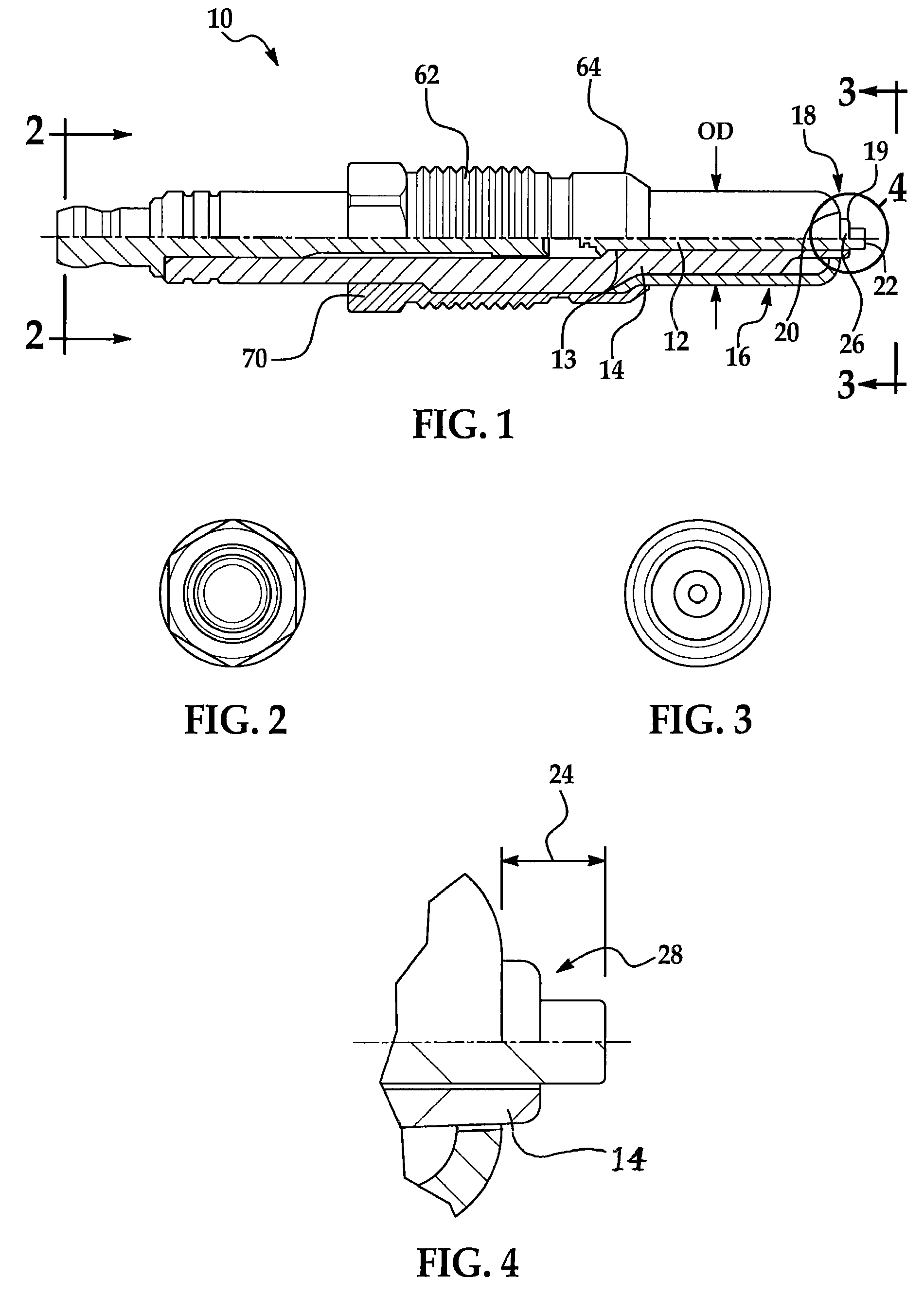 Combination igniter and sensor for an internal combustion engine