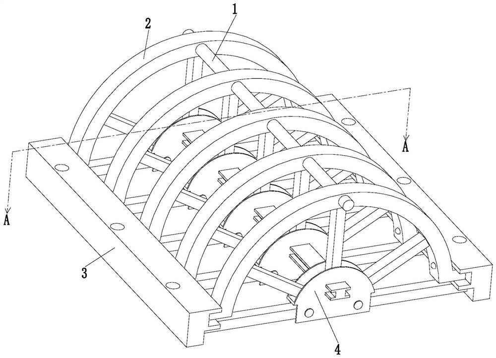 A spliced ​​steel structure truss