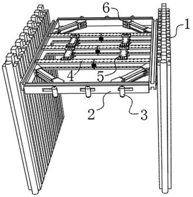 Prestressed profile steel support pile and mounting method