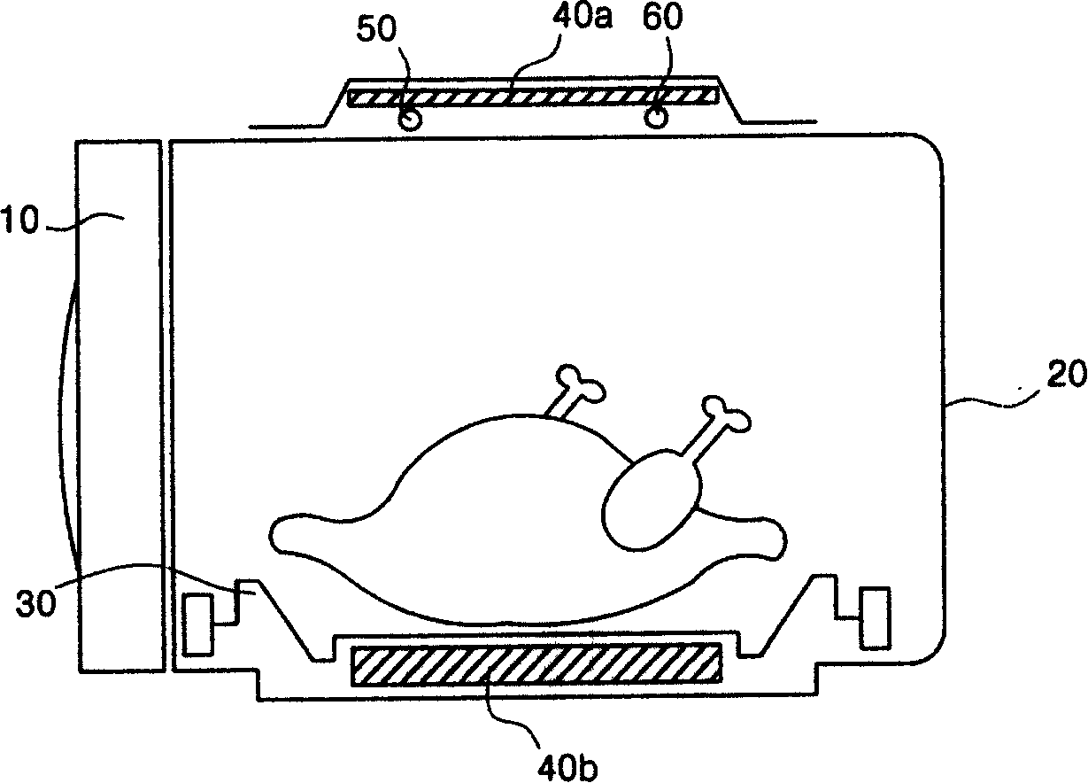 Micro-wave oven heating time compensation method