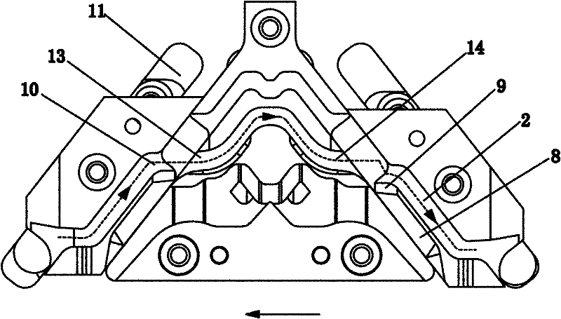 Stitch cam of flat knitting machine