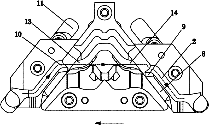 Stitch cam of flat knitting machine