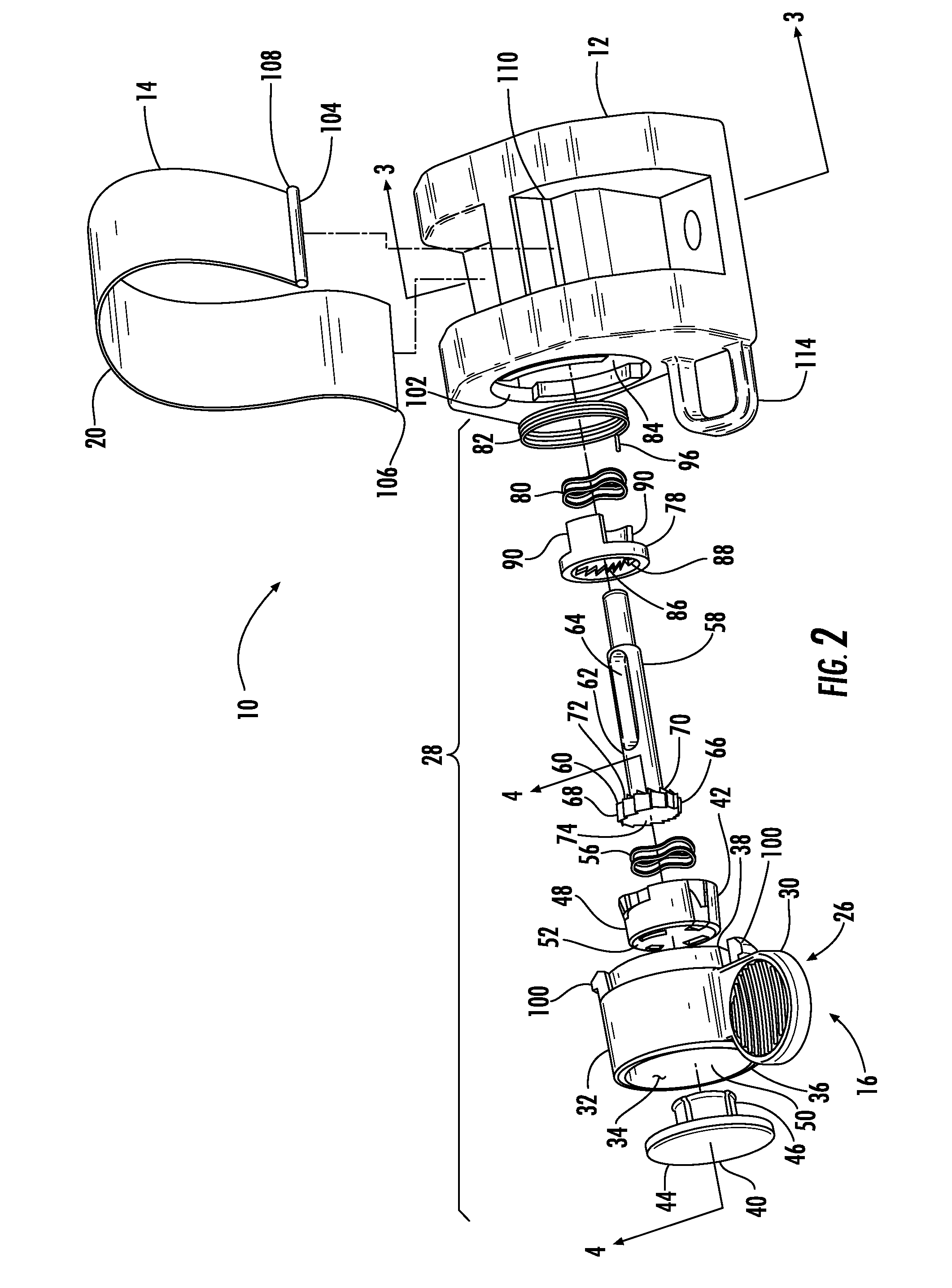Strain Relief Device and Method for Fiber Optic Cables