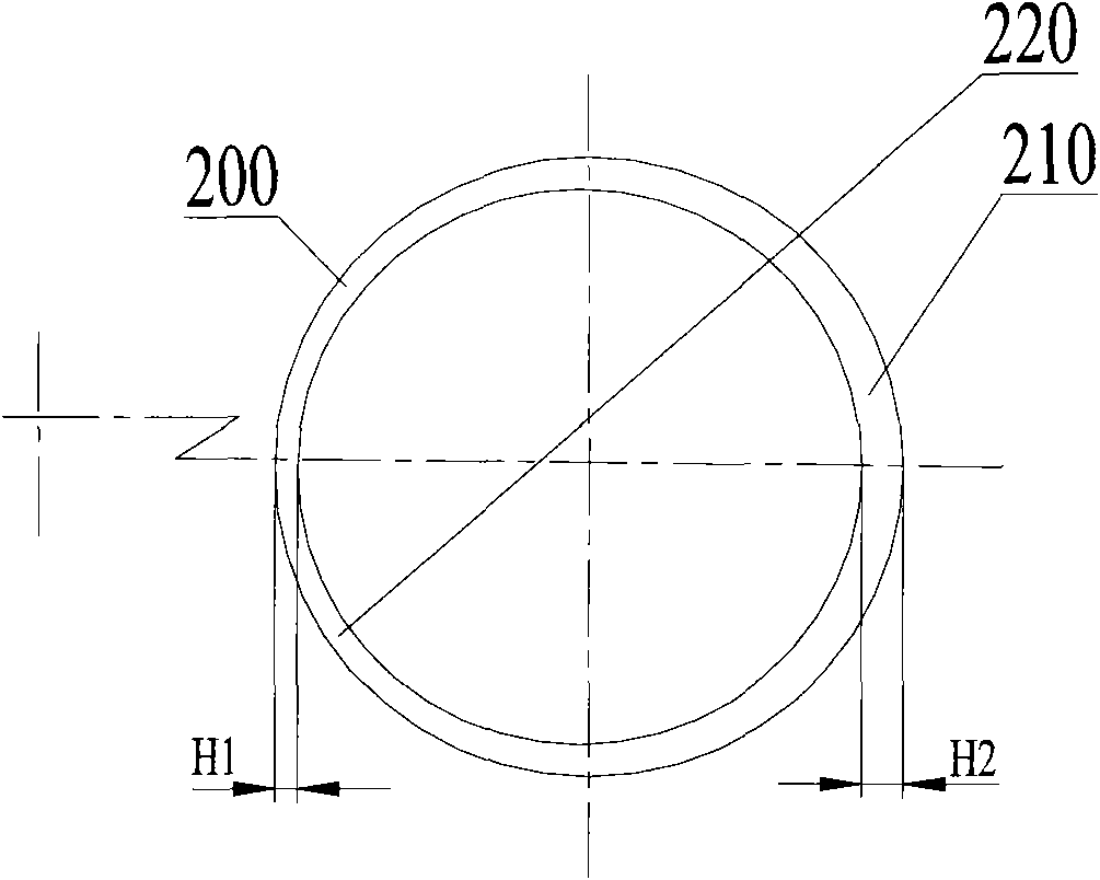 Conveying bent pipe, concrete conveyer and manufacturing method of same