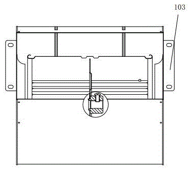 Fan consignment packaging device