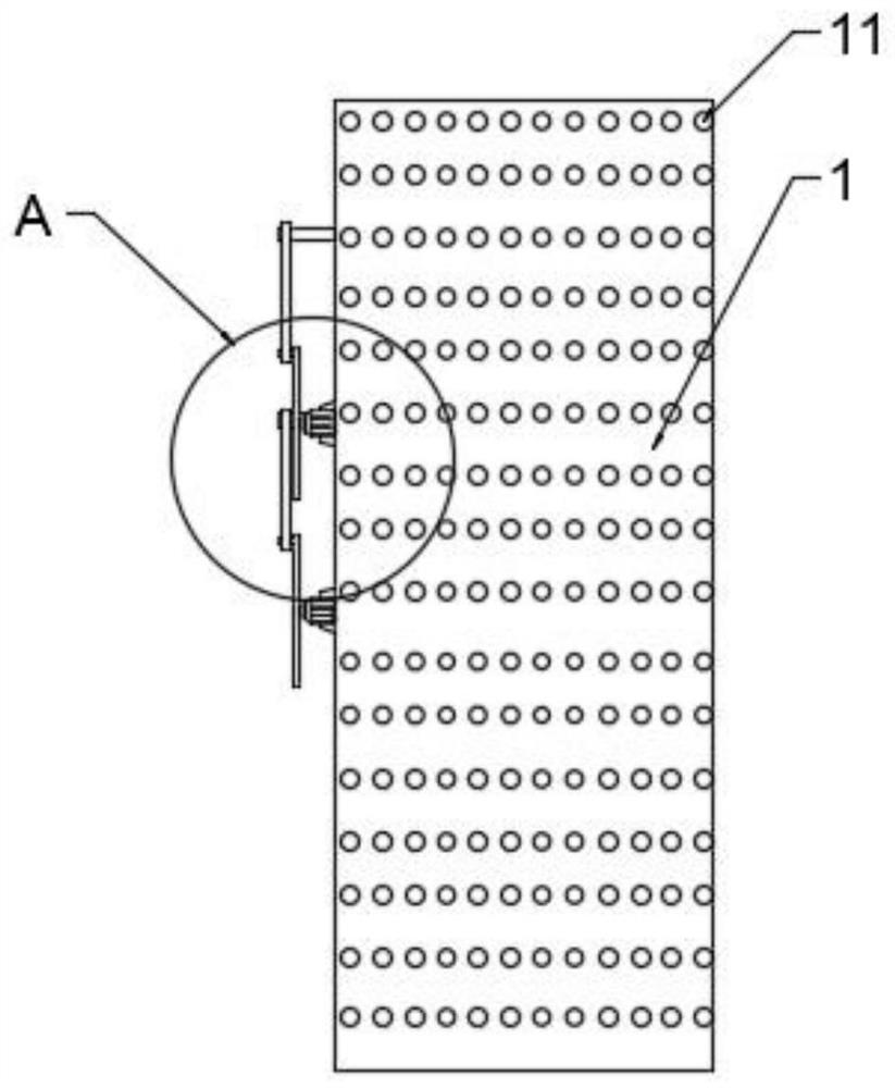 Rubber hose storage rack