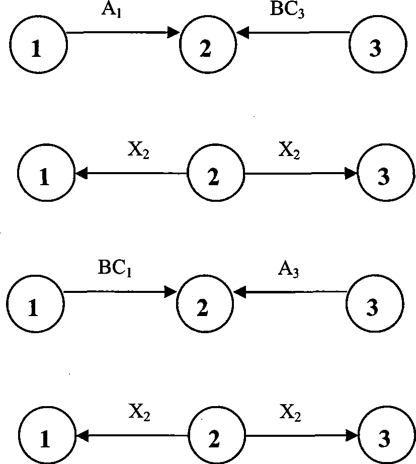 Non-uniform error protection method based on physical layer network coding technique in relay system