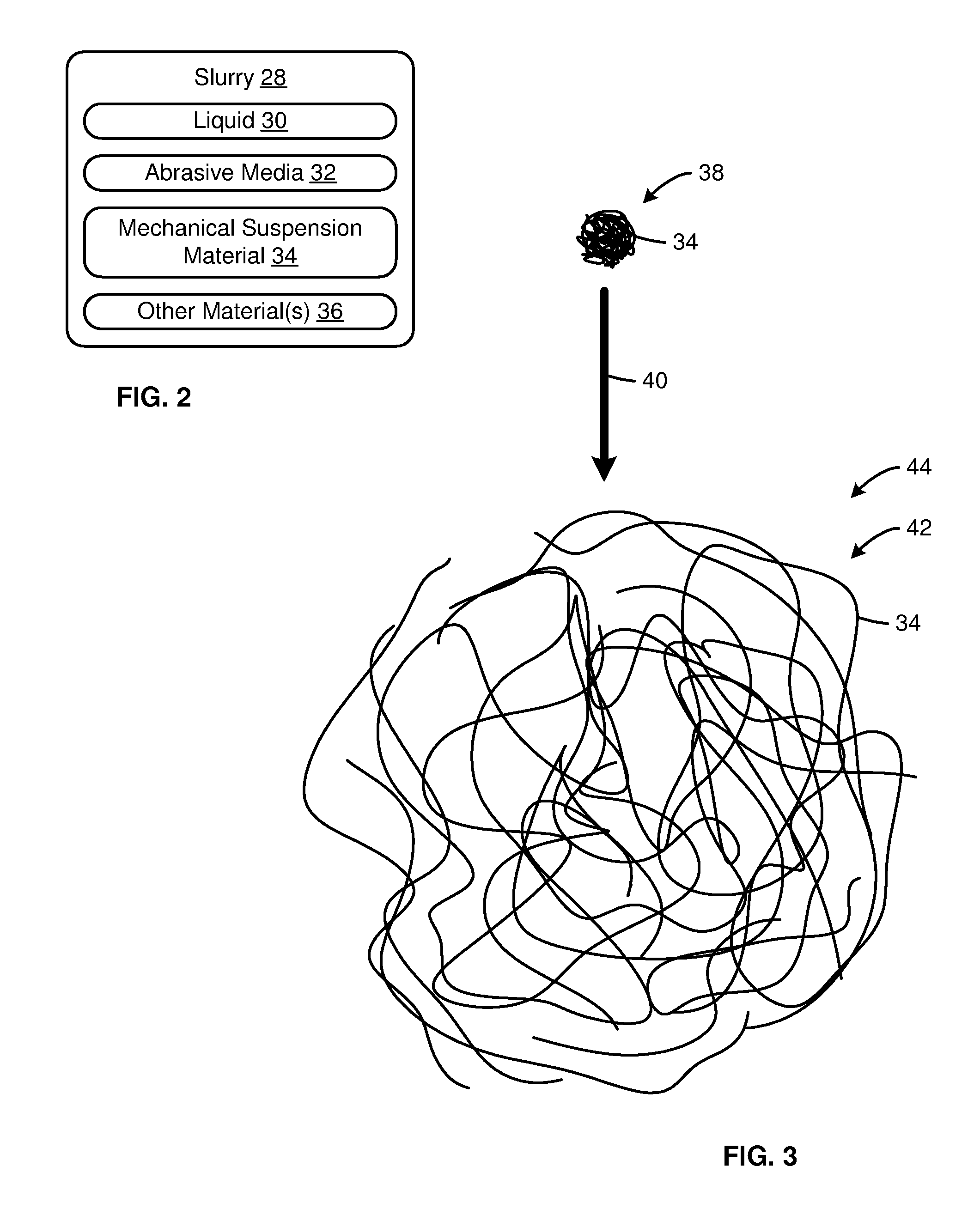 Stabilized, water-jet slurry apparatus and method