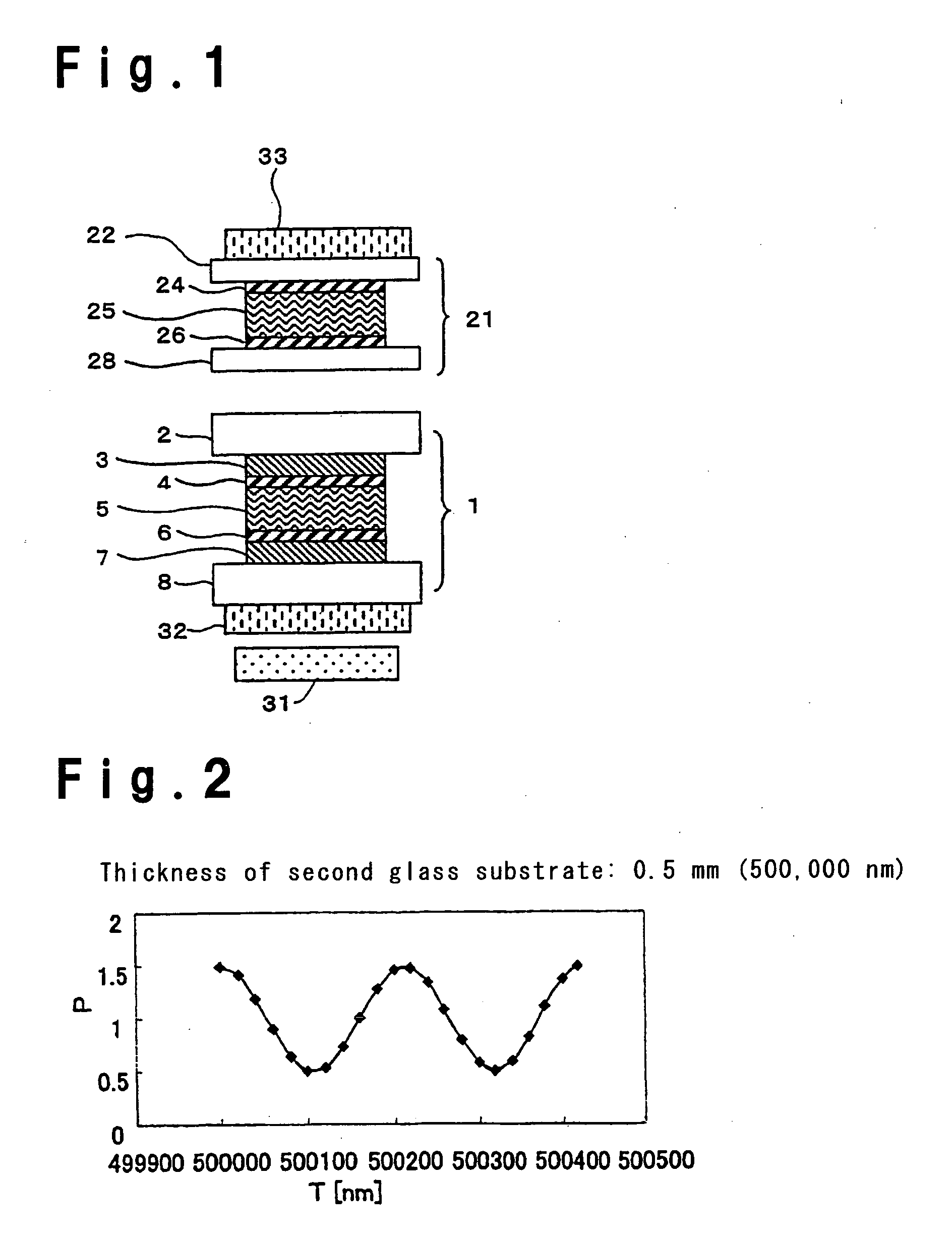 Liquid crystal display device and inspection method for a transparent substrate