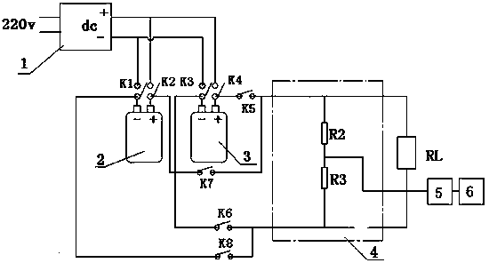 Alternating-current space isolation power supply