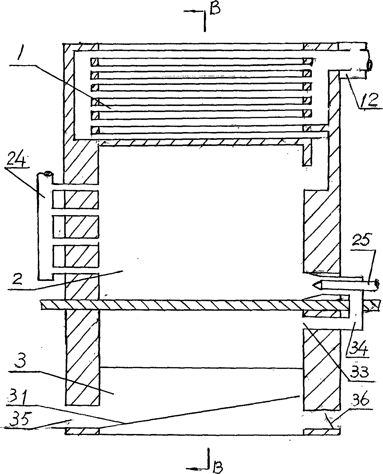 Technology for roasting magnesite and its special apparatus