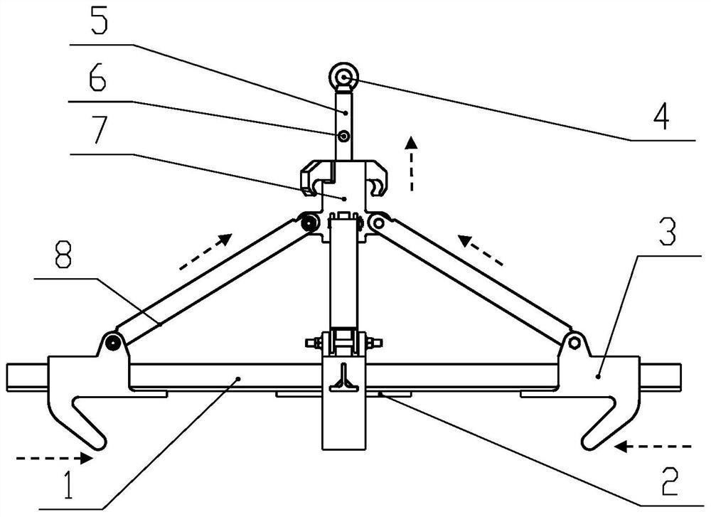 Universal hoisting tool and method for front flange