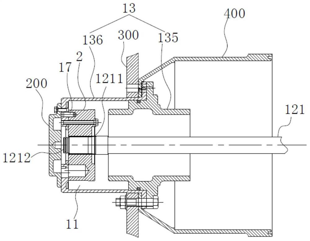 Modified chassis and airport ground support equipment