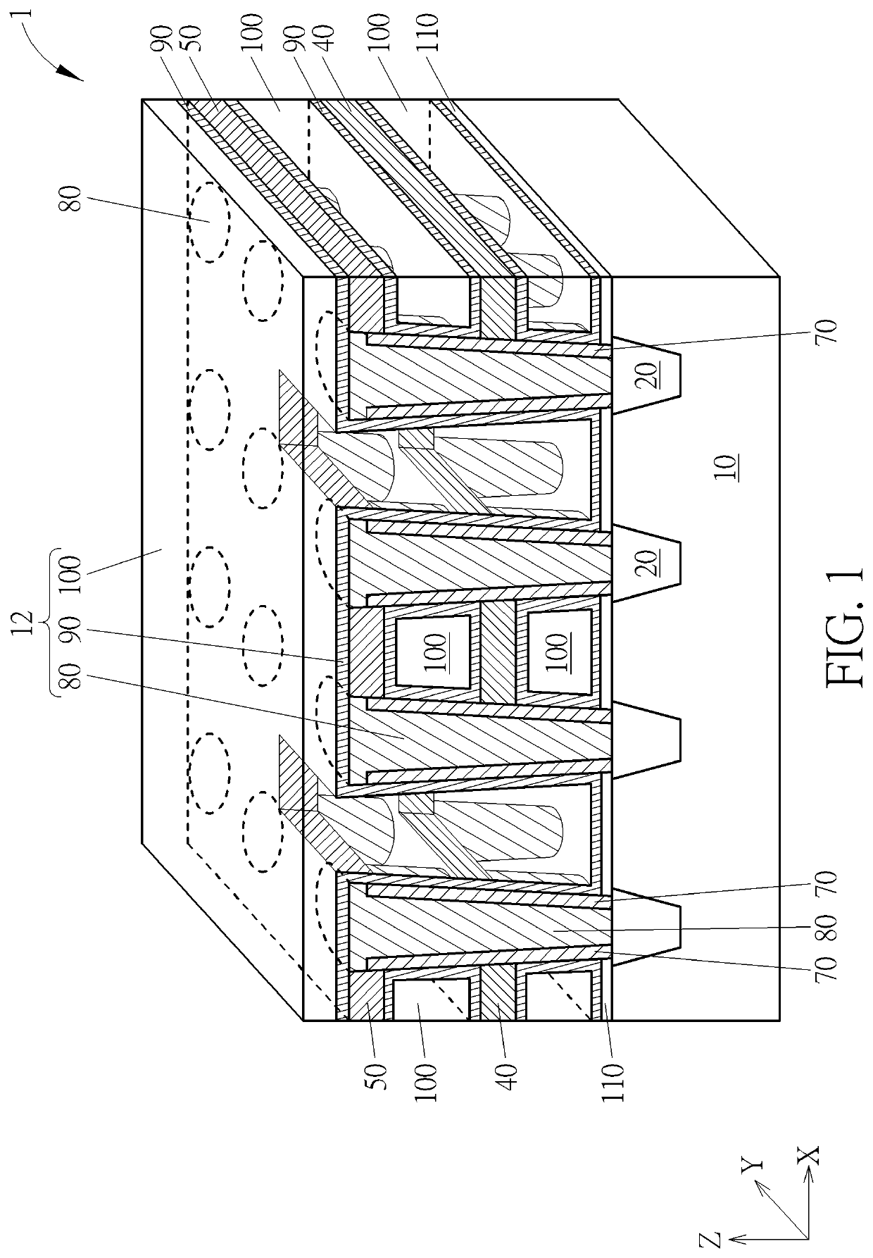 Semiconductor memory device and method of forming the same