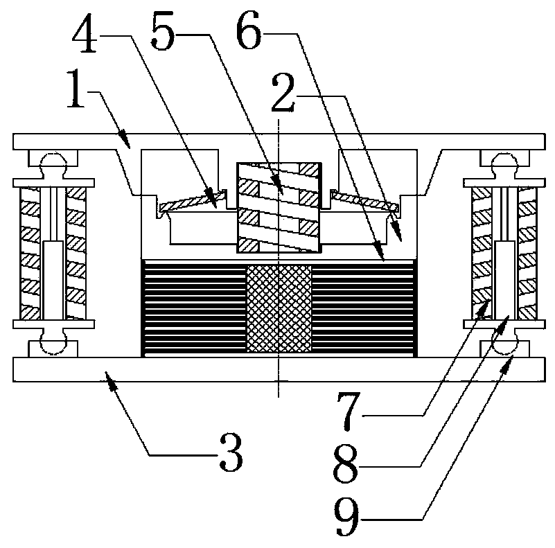 A Kinematic Decoupling 3D Isolation/Vibration Bearing with Adaptive Stiffness Characteristics