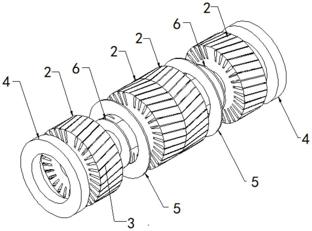 Novel induction motor rotor