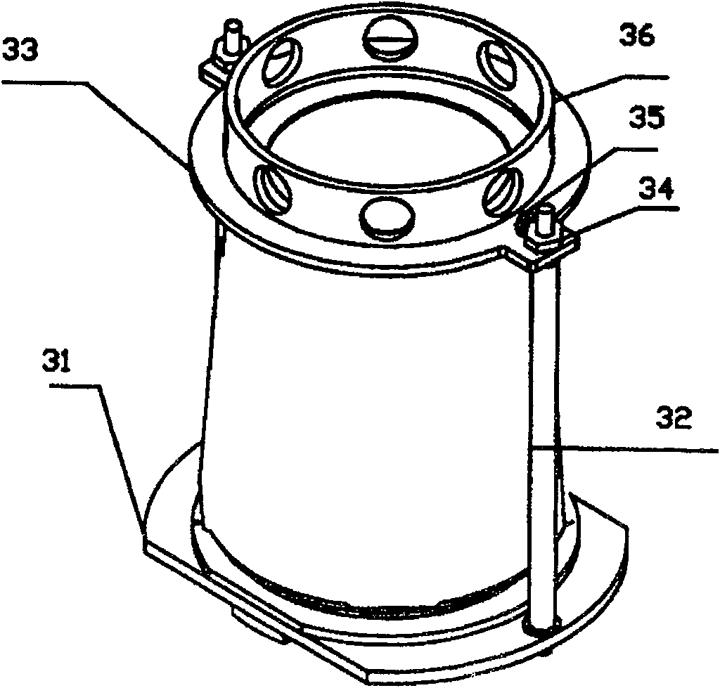 Truncated platform composite material member and metal member positioning adhesion process