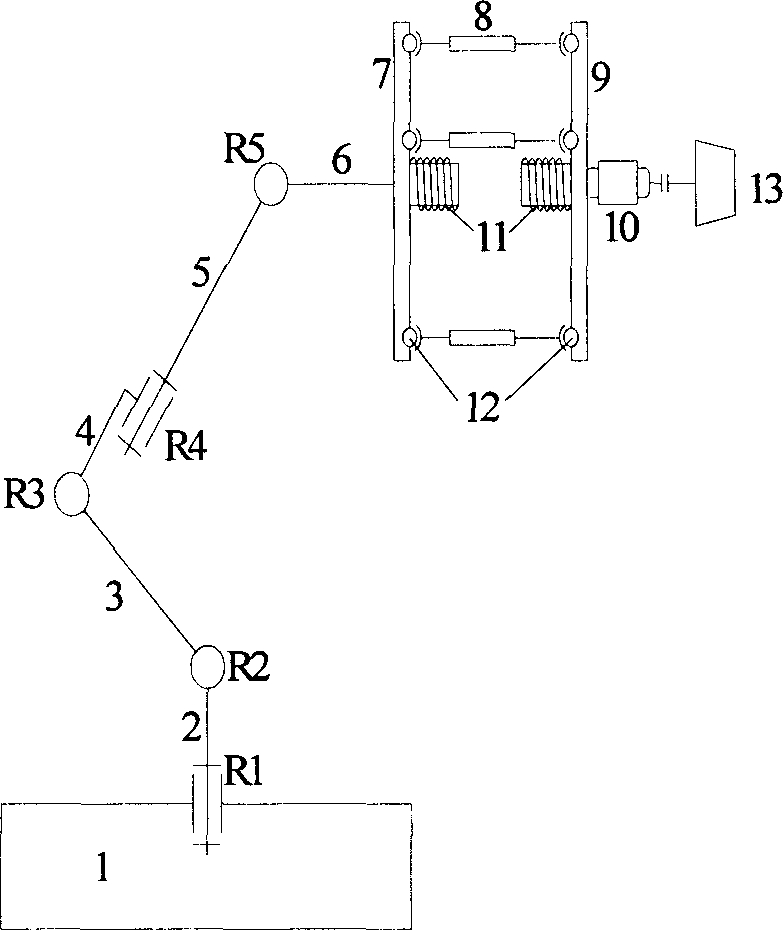 Adaptive polishing robot mechanism