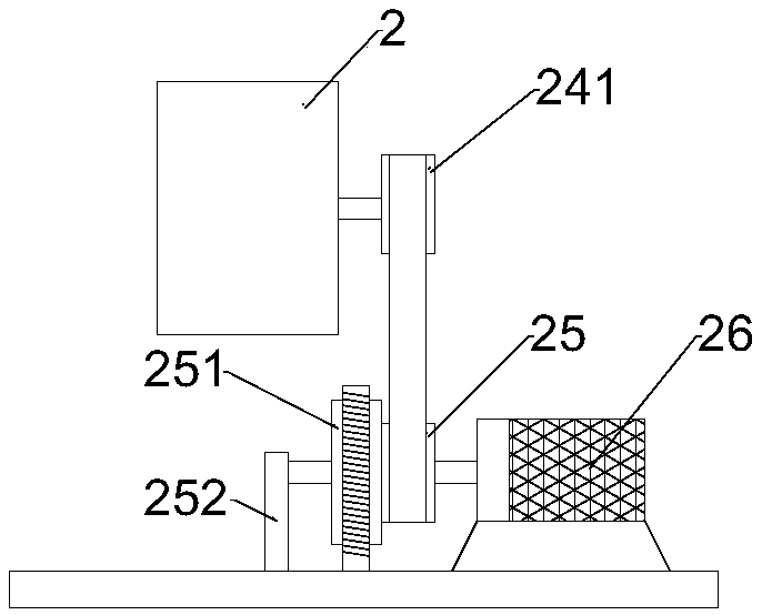 A high-efficiency sheet metal painting device