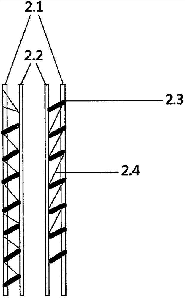 A method and device for exploiting deep-sea natural gas hydrate