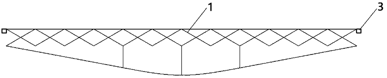 Horizontal opening and closing roof structure