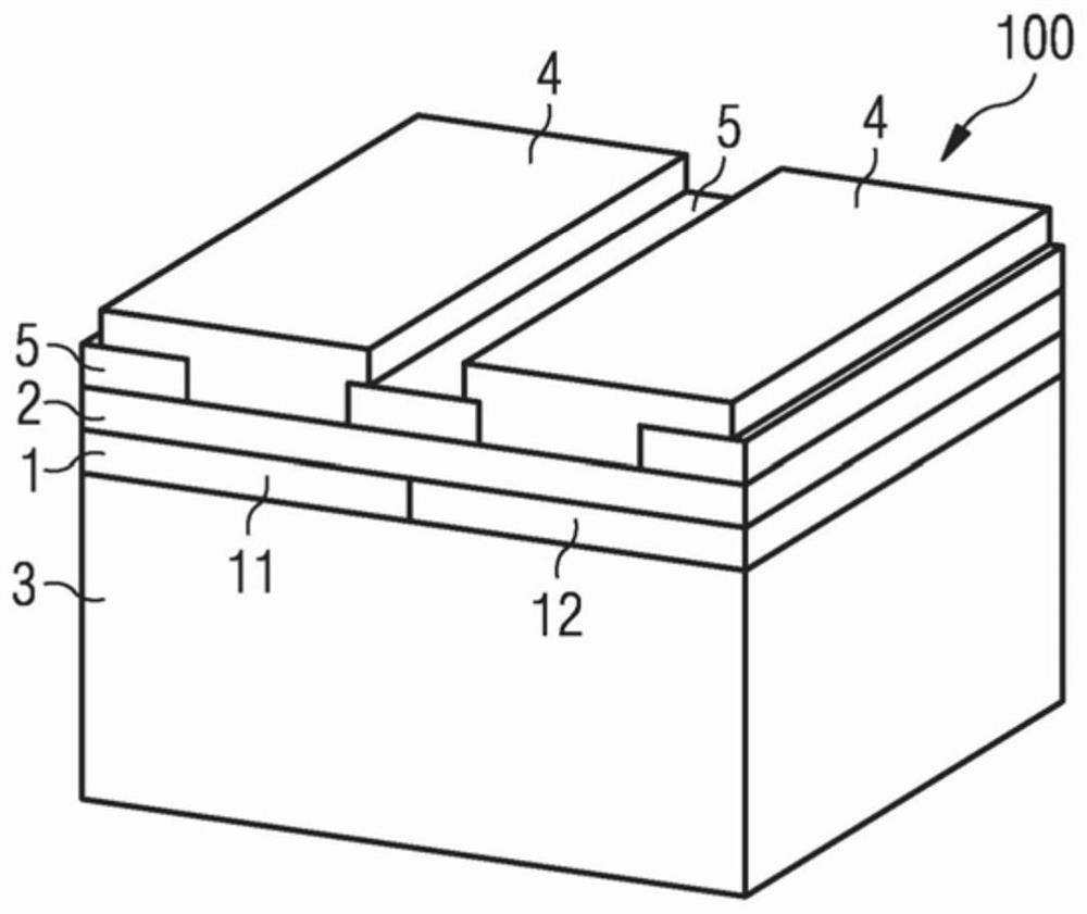 Light emitting semiconductor chip and method for producing light emitting semiconductor chip