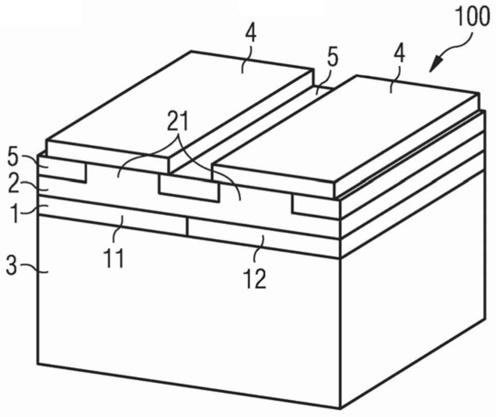 Light emitting semiconductor chip and method for producing light emitting semiconductor chip