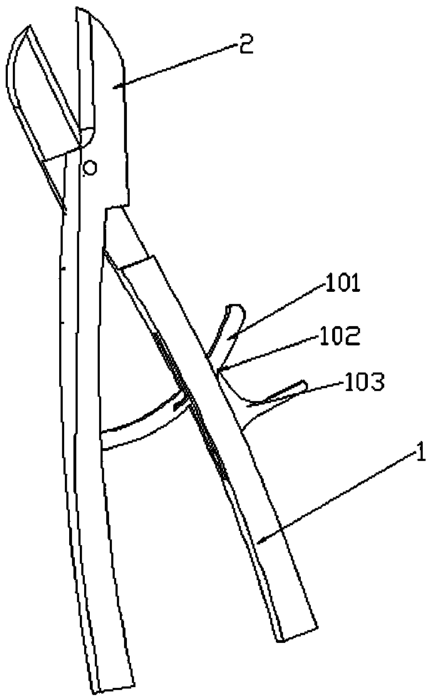 Single joint bone forceps