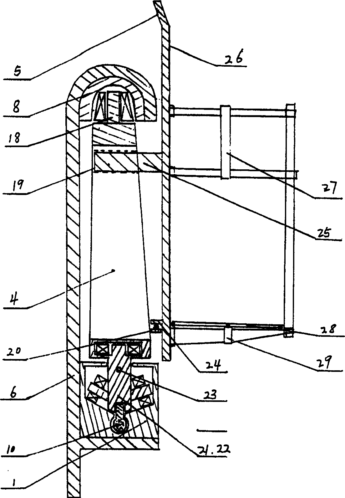 Staircase room automatic rotating staircase operating sliding seat, self-help method, and dynamic balancing sliding body
