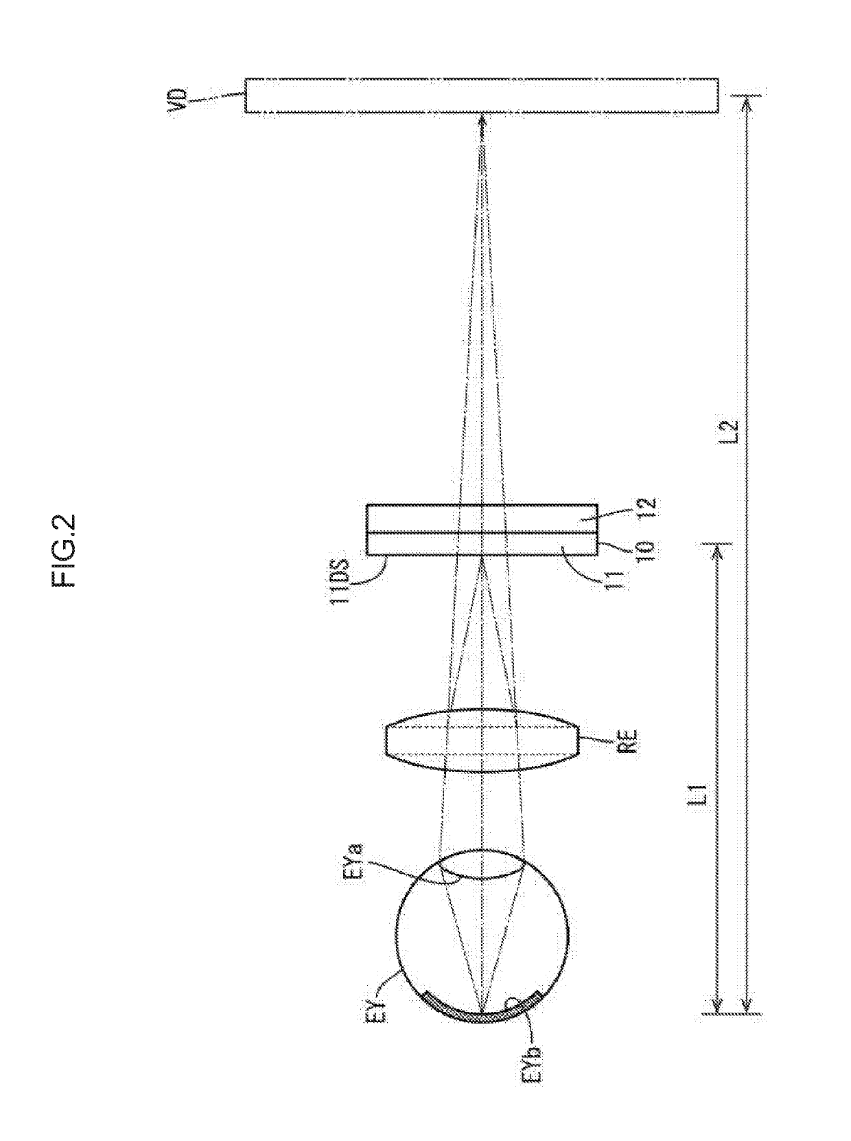 Display device and head-mounted display