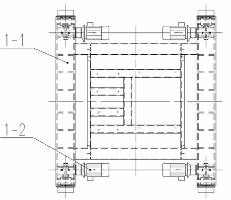 Sleeper laying method and device of railway line main tracklayer