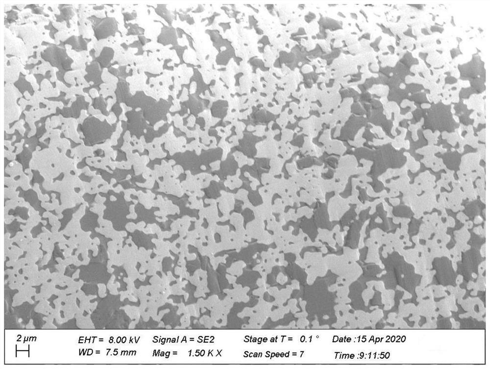 HTCC plane printing paste and preparation method thereof