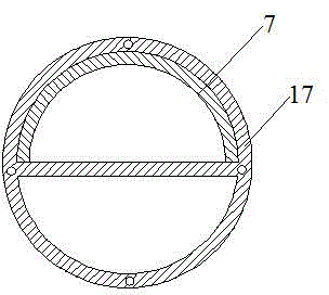 Device and method for removing rust corrosion of inner cavity of plastic rolling mould