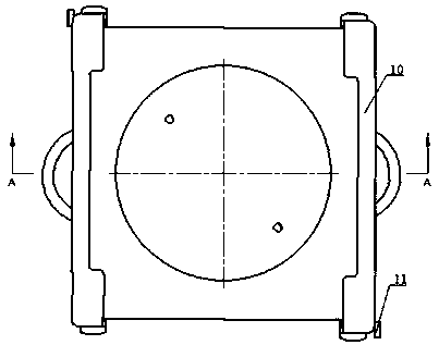 A fuel cell fixture for quick disassembly and assembly