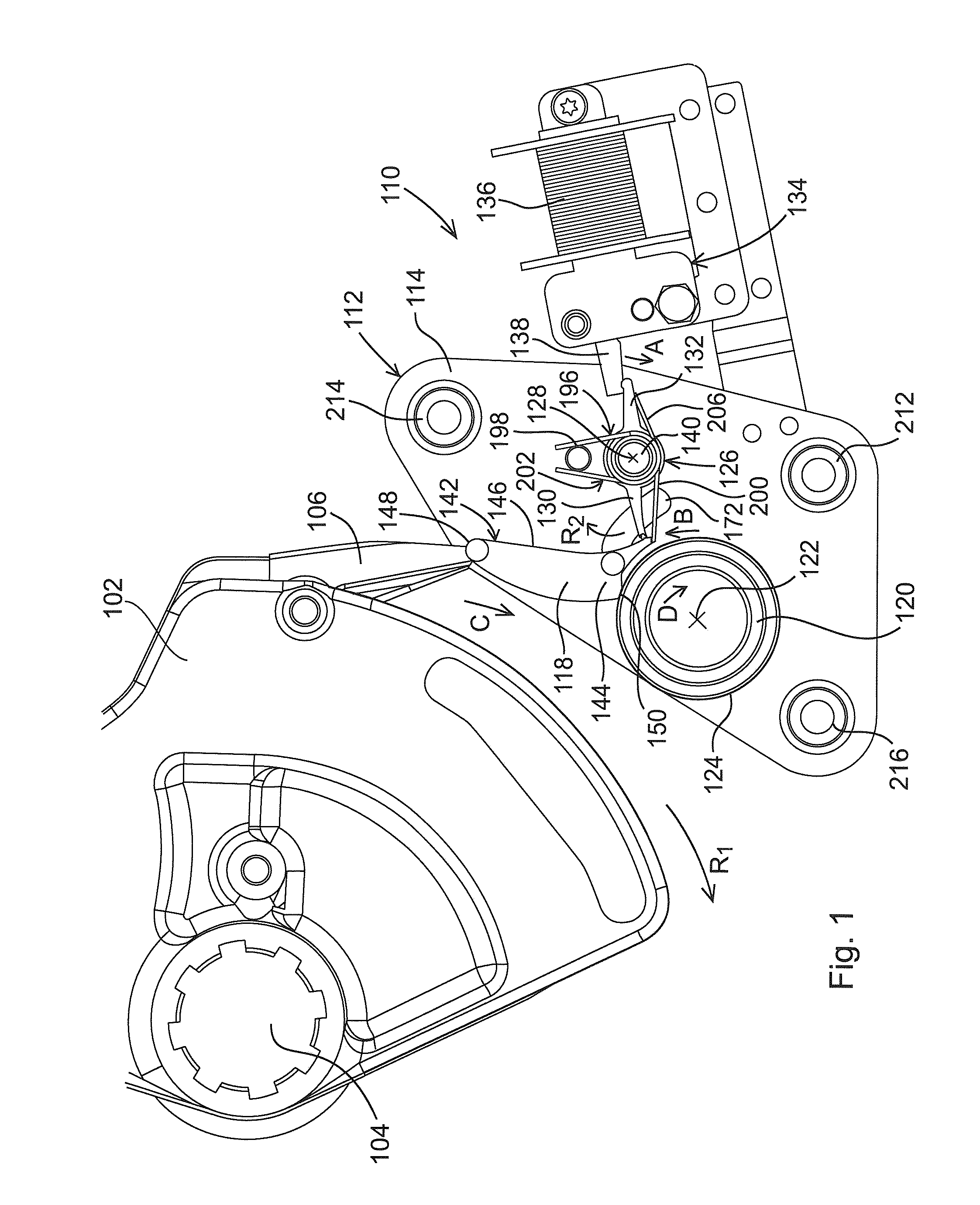 Latching Apparatus And An Operating Mechanism With Such A Latching Apparatus