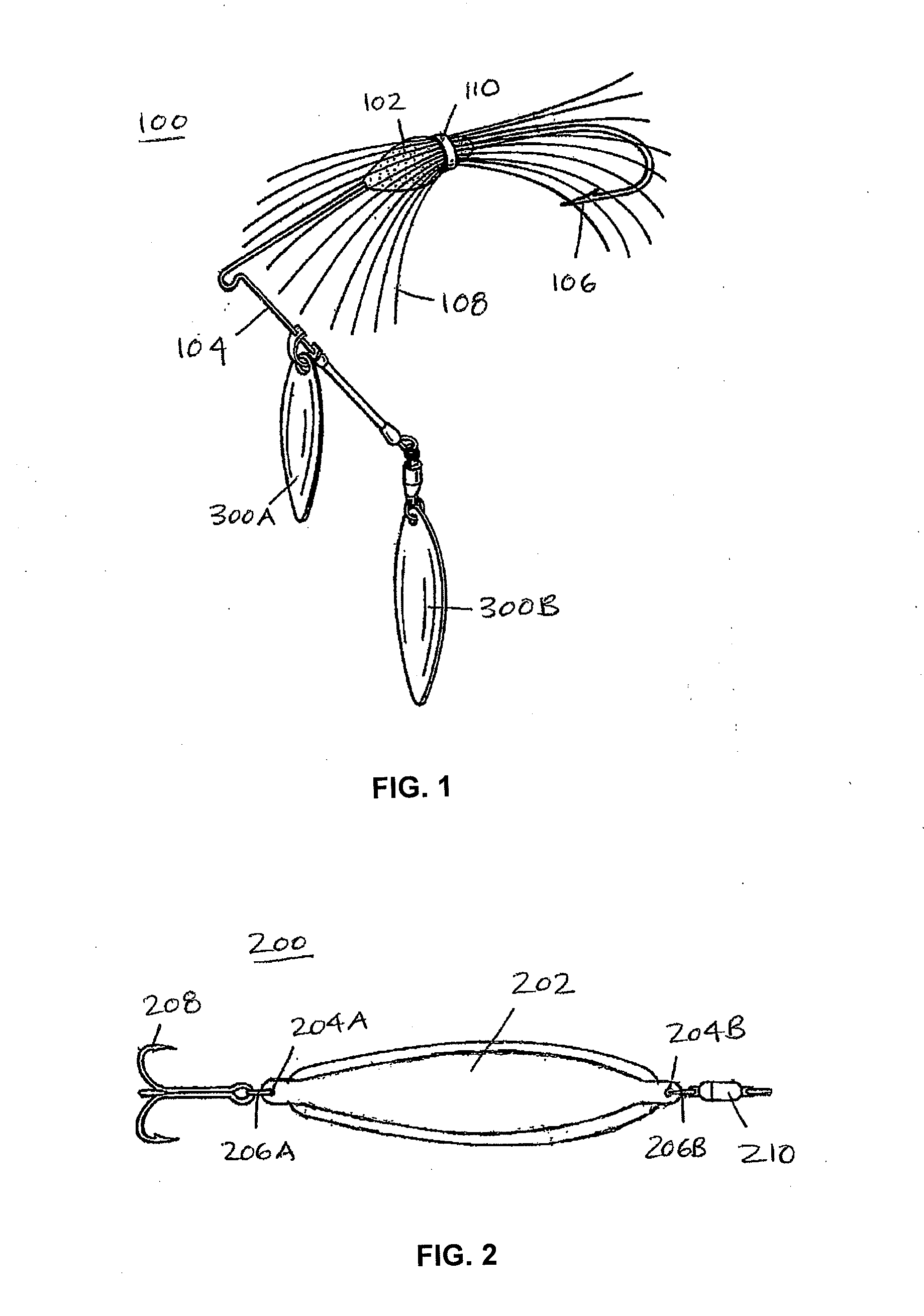 Fishing Lure and Attractors and Methods of Manufacture