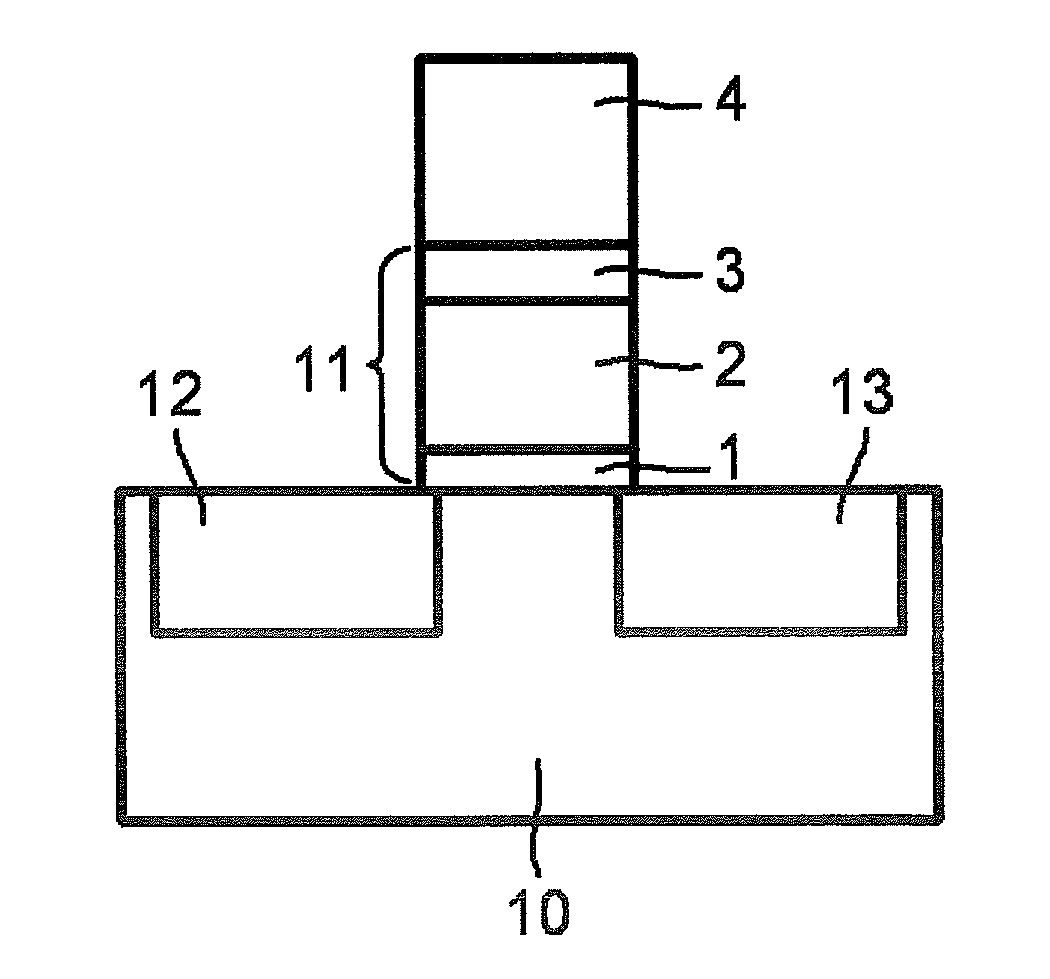 Semiconductor ferroelectric storage transistor and method for manufacturing same