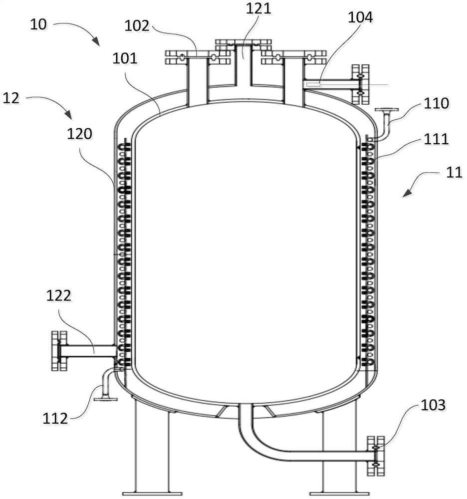 Processing method of electronic-grade chlorine trifluoride packaging steel cylinder