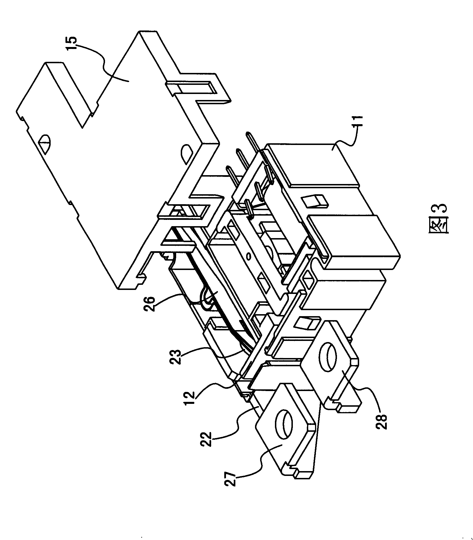 Electromagnetic relay resistant to electric repulsive force