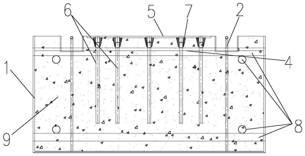 Assembled under-column foundation