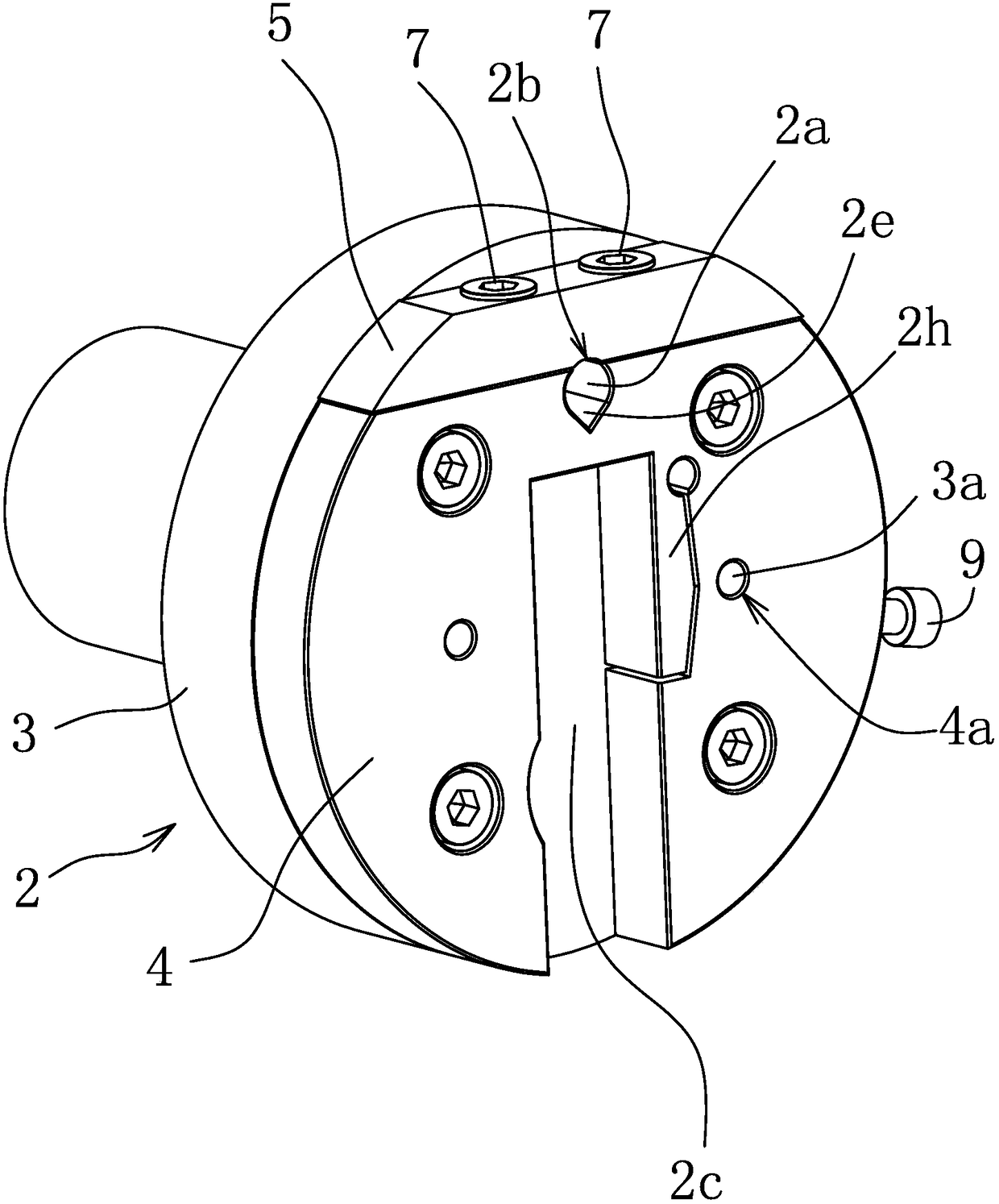 Clamp tool of tightening arm