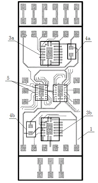 Package structure and package method for high definition LED display screen module