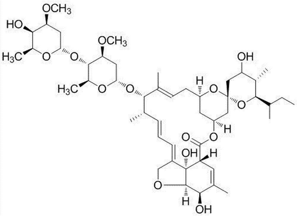 Pesticide composition containing abamectin B2a