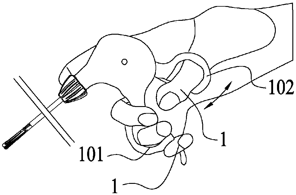 Surgical instrument with improved lock mechanism