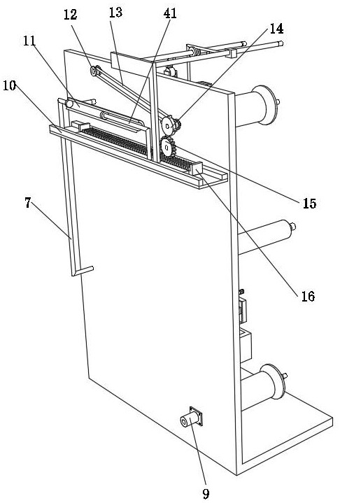 Wetting device for textile cloth