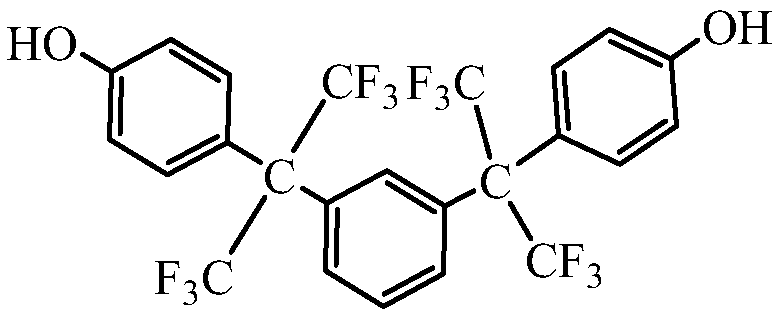 Preparation method of fluorine-containing cyanate monomer